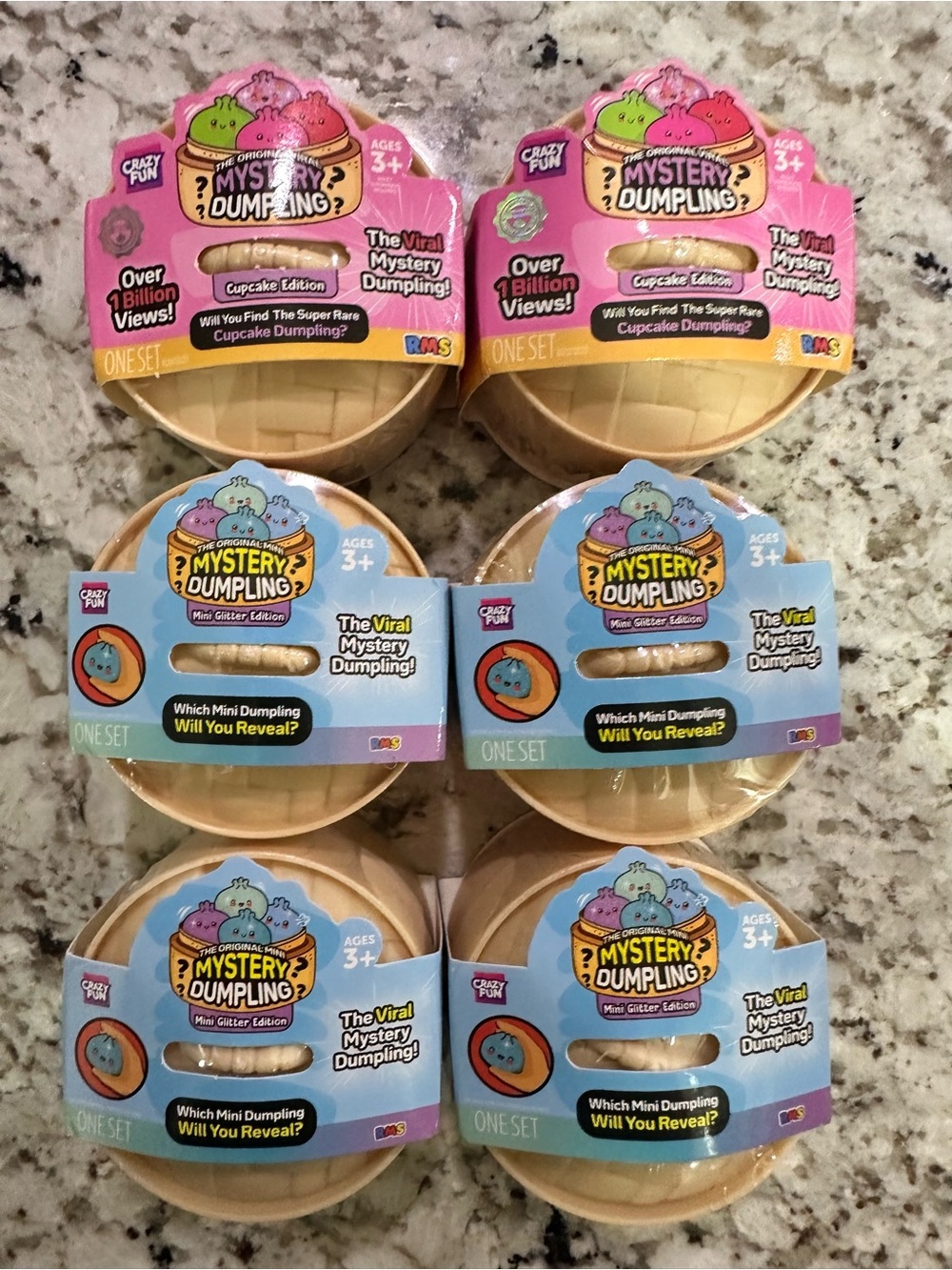 🧁✨ RMS Crazy Fun Mini Mystery Dumpling Bundle — 6 PACK! ✨🧁